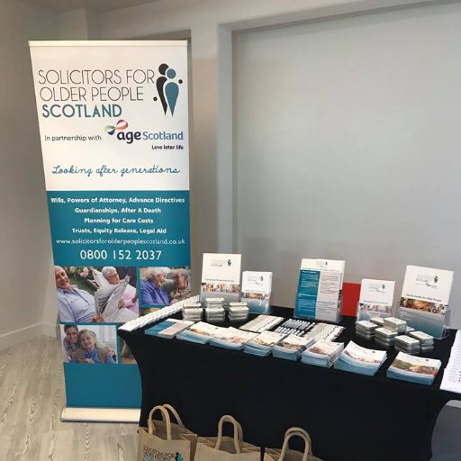 We are an affinity group of Scottish Lawyers partnered by Age Scotland and dedicated to providing legal services to older and vulnerable people.