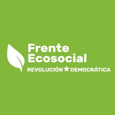 Frente ecosocial de @rdemocratica. Luchamos por un nuevo modelo de desarrollo basado en la superación del neoliberalismo y guiándonos por el Buen Vivir 🌻✊🏽