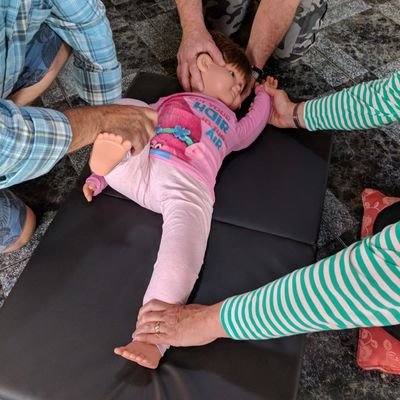 Therapy for children with cerebral palsy carried out by parents #CP #SDR author of Parenting Your Disabled Child - the first 3 years @disability_0to3