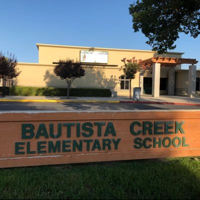 Bautista Creek - Home of BC Bear - is a PBIS school and an AVID Elementary serving TK-5 students in Hemet.