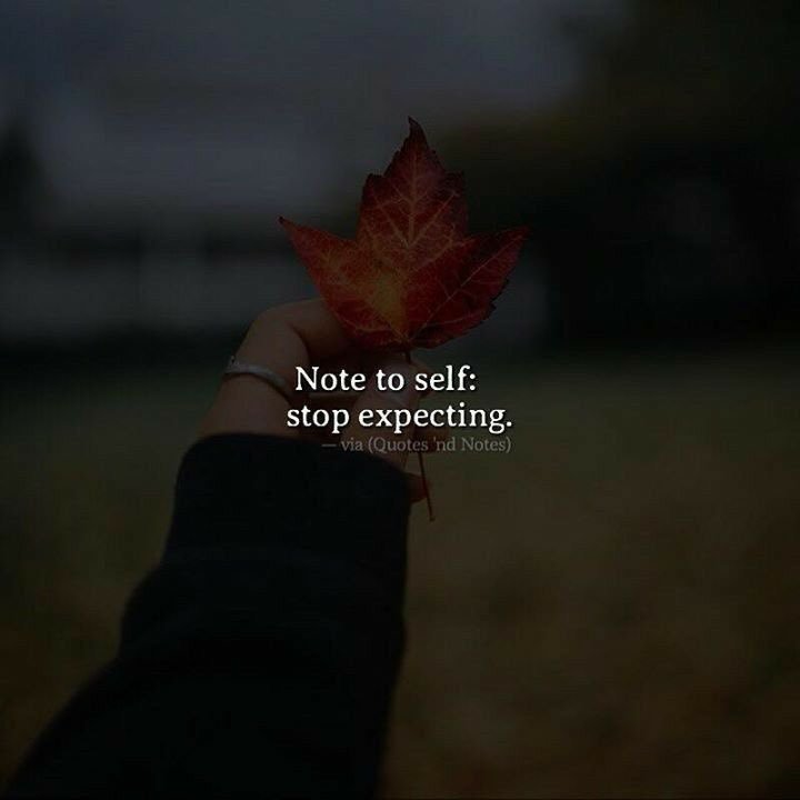 I might have a strange way of showing it but I care..