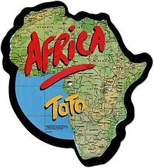 A different cover version of Africa by Toto every day: choirs, bands, ukuleles, trombones - you name it, there's a version. All better than the one I did on ITV
