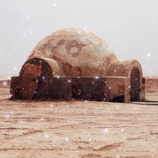 dunegalaxie's profile picture. Exposition photo sur les traces des lieux de tournage de STAR WARS en Tunisie par Gilles CAPELLE 📷🖼️ #starwars #photography #tunisia #artofstarwars