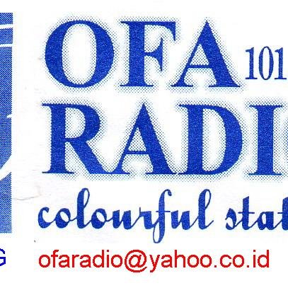 101.5 OFA Radio ColourfulStation | Temanggung | sms : 082322761015 | Phone: (0293) 493910 | Facebook : ofaradio@yahoo.co.id | Streaming: http://t.co/rZF8NUdyWW