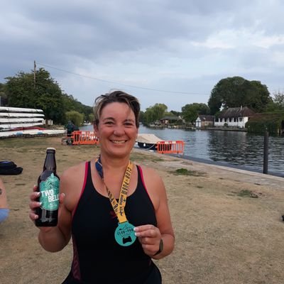 Getting older very disgracefully. Love open water swimming, running and I cycle a bit.