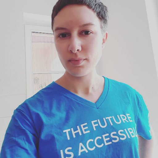 That enby with the weirdest dog. Tweets tech, disability & accessibility and bad puns. (they/them)