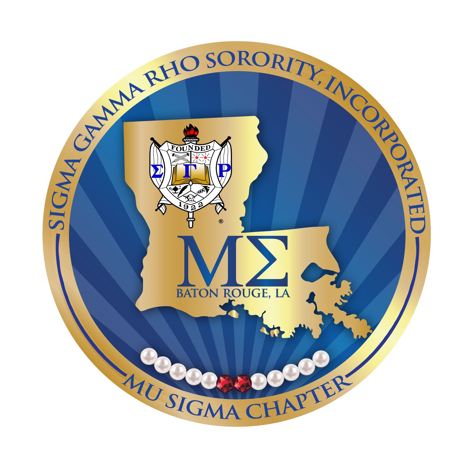 Mu Sigma Chapter of Sigma Gamma Rho Sorority, Incorporated was chartered December 8, 1945 in Baton Rouge, LA.