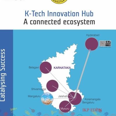 K-Tech Innovation Hub - powered by @IKP_SciencePark, India’s premier Science Park and Incubator. These Hubs will be networked and linked to @ikpeden Bengaluru
