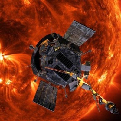 Parker Solar Probe is a NASA robotic spacecraft en route to probe the outer corona of the Sun.