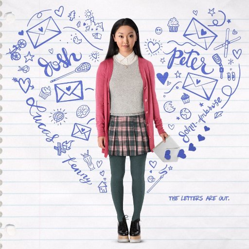 Dedicated to the international best selling author Jenny Han (@jennyhan). To All The Boys I've Loved Before movie out now in Netflix!