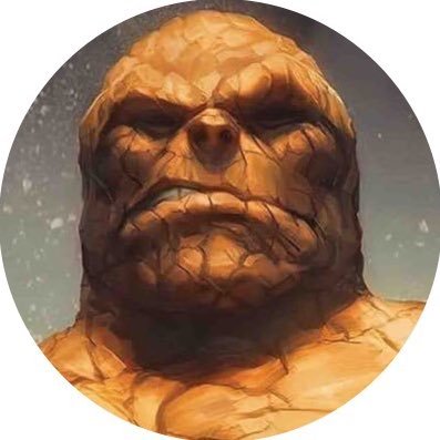 Idol a' millions. 100% hero.【Rocks an' pants all property of @Marvel #MarvelRP #Thing #FantasticFour】