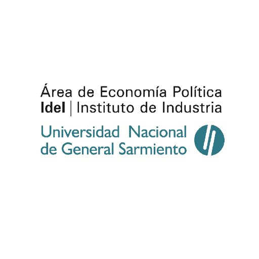 Area de Economía Política. Instituto de Industria, Universidad Nacional de General Sarmiento
Facebook: https://t.co/2Nn1HtnP5q