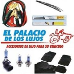 palacio_lujos's profile picture. VENTA E INSTALACIÓN DE TODO TIPO DE ACCESORIOS PARA VEHÍCULOS: ALARMAS, RADIOS, ANTENAS, PARLANTES, BATERÍAS, PLUMAS, FOCOS, AMBIENTALES, FORROS, MOQUETAS