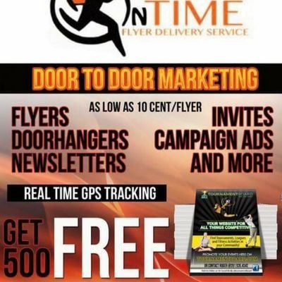 We Are back to help the community as a whole
We get your business told business events door to door where u want.....