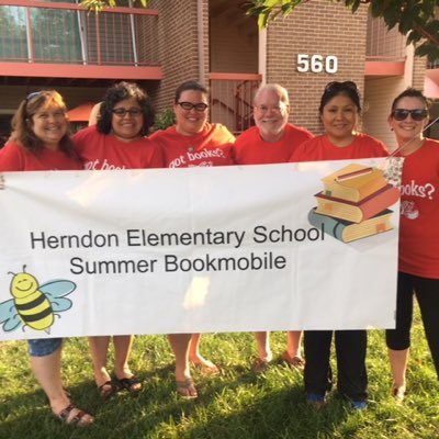 HES_Bookmobile's profile picture. Herndon Elementary School Summer Bookmobile giving away free books every Wednesday in the summer! See you at Bookmobile.
