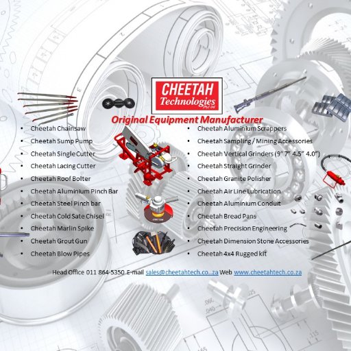 Cheetah Technologies (Pty) Ltd, based in Alberton . Cheetah Technologies are the OEM for a Range of Products ,visit https://t.co/lHjwcEy70X for more Info.