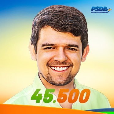 Candidato a Deputado Estadual, Vereador licenciado por Jataí e Presidente do PSDB de Jataí - GO.