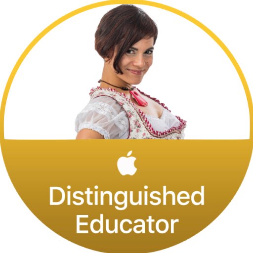 Apple Distinguished Educator, Apple Professional Learning Specialist, Lead Teacher, Speaker, FutureWe Launch Team, Quizlet ambassador, Storyteller. Venezuelan.