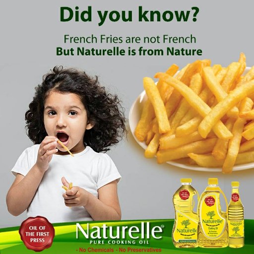 We are the Distributors of Naturelle Cooking Oil a product of Punjab Oil Mills in Islamabad Pakistan