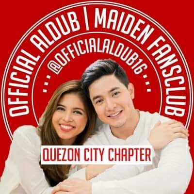 Quezon City Chapter (of @officialaldub16) ( @mainedcm and @aldenrichards02) SOLID KAPUSO. (fansclub account)