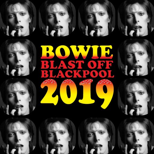 A Bowie-filled event for charity taking place in the Vegas of the north, Blackpool, in March 2019. Come join us! Bowieblastoff@gmail.com