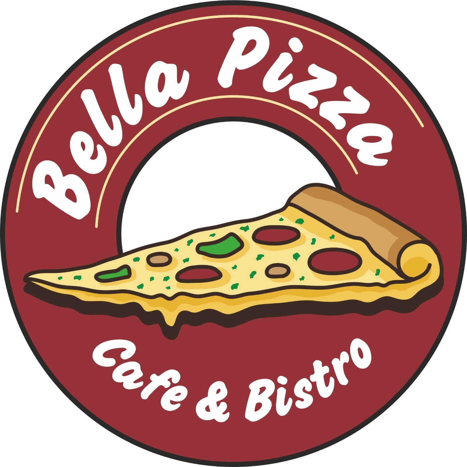 Пицца номер 4. Пицца бистро. Bella pizza Душанбе. Bella pizza лого.