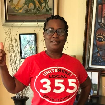 President of UniteHere, Local 355 Miami, Florida. Ready to fight!💪🏾 Views are my own!