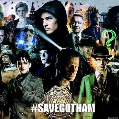 Just a girl with various interests, big fan of Gotham, created this account just to show support of #SaveGotham