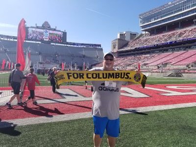 Buckeye Fan, Crew Fan, Father, Grandfather, Columbus Til l Die.