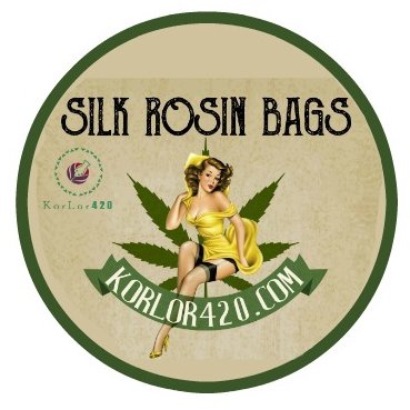 ROSIN BAGS 100% SILK 100% ORGANIC 420% SATISFACTION