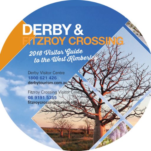 Official Twitter Feed for Derby Western Australia and the Gibb River Road in the Kimberley, Western Australia, managed by the Derby Visitor Centre staff.