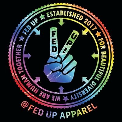 just a small company trying to unite a massive world✌🏻
Locally owned, small business. Check us out on Facebook at Fed Up Apparel!