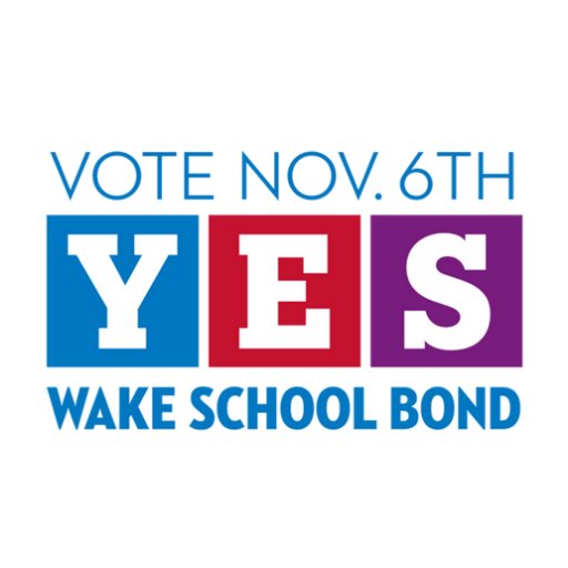 The Bond: $548 million that will cover the costs of constructing 7 new schools & renovating 11 others, repairing equipment, and land acquisition in Wake County.