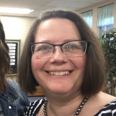 Married to Jeff, 5th grade teacher, works at Mosers, smiles lots, very happy with life!