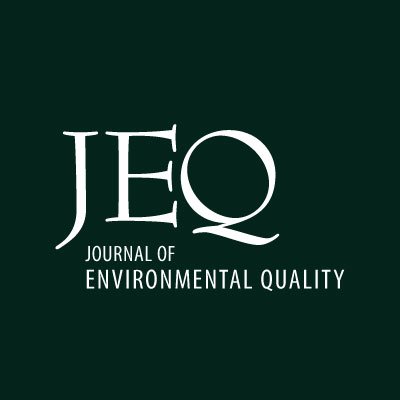 Journal of Environmental Quality covers anthropogenic impacts on the environment (ASA, CSSA, and SSSA).
Social Media Editor: Helen Amorim (@helencamorim)