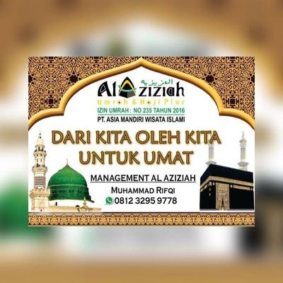 Assalamualaikum,
Sahabatku yang ingin mencari peluang usaha ataupun ingin melaksanakan Ibadah Haji / Umroh.
Silahkan Download Al Aziziah TV di Play Store.