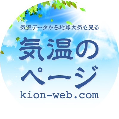 「気温のページ」https://t.co/ktOXiuzxxWにて、世界約100地点🌏の気温をモニターし、毎日の最低・最高気温の表や、高温、低温をもたらす全球大気の状況などの記事を掲載しています。ツイッターでは、ホームページ更新のお知らせの他、気温に関することや、気象全般に関する興味深いツイートに対して反応しています。