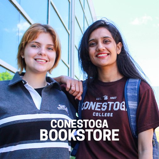 The Bookstore at #ConestogaCollege. Watch us here for upcoming promotions, contests & more!