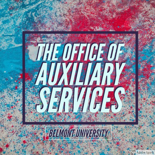 Auxiliary Services at Belmont University. Serving students through Dining, Mail, Events and at the Belmont Store!