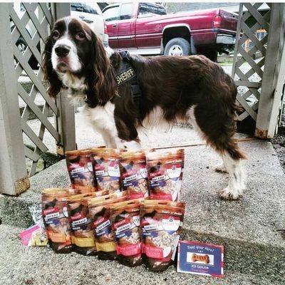 Natural Dog Treats ★ Veteran Owned ★ We honor fallen K9's & give back to K9 heroes. 🐾💙🇺🇸
#K9Salute #TreatsOfHonor