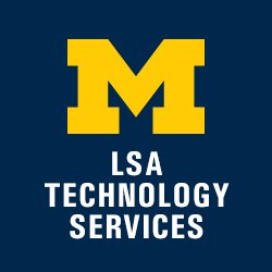 We provide a broad range of integrated solutions and technology services to @umichLSA.