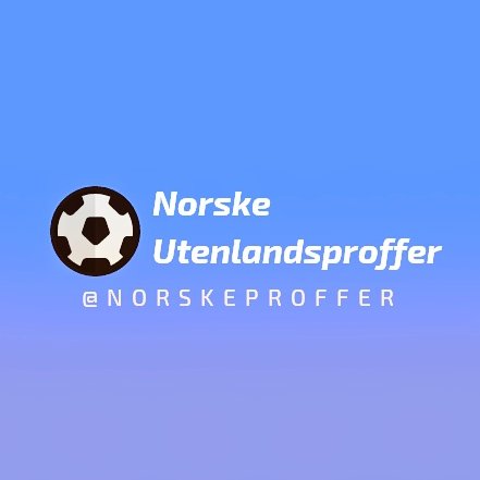 Oppdateringer på alle norske fotballproffer, kvinner og menn, i utlandet, kamp for kamp. RTer forskjellige meninger. Styres av @viktorsodal