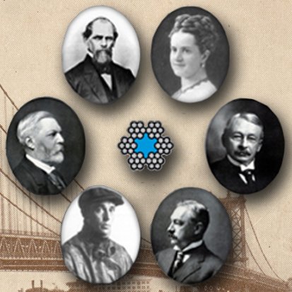 We present the history of the engineering vision of bridge-builder John A. Roebling, the wire rope industry he founded, and the company town of Roebling, NJ