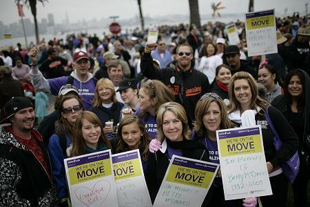 The largest Memory Walk in the country, raising over $1 million to end Alzheimer's