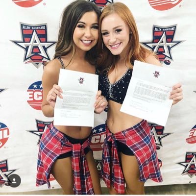 Official twitter of first year Allen America Ice Angels, Allyson Fawley! @LaserBeautyTX and @SettyPlastics