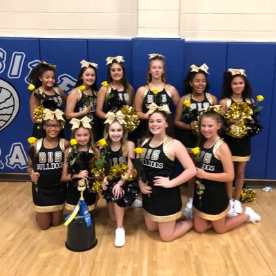 BIScheerteam's profile picture. Brookside Bulldog cheer team
