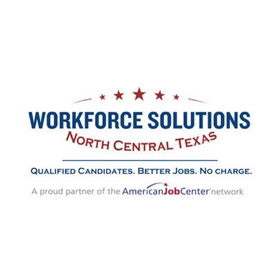 Workforce Solutions for North Central Texas serves the 14 counties surrounding Dallas & Fort Worth. A proud partner of the American Job Center network. #DFWJobs