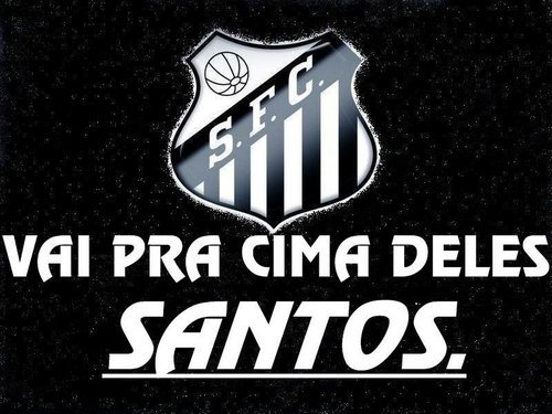 Agora quem da Bola é o  SANTOS  , o  SANTOS  é o novo campeão , glorioso alvi-negro  praiano , campeão absoluto desse ano SANTOS , SANTOS  sempre SANTOS ,....