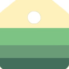 Curated collection of beautiful color palettes, updated daily