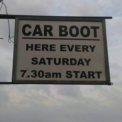 Monksfield car boot ever Saturday
Monksfield farm Malvern WR135BB
https://t.co/yDKhotVSBD
info@monksfieldcarboot.co.uk